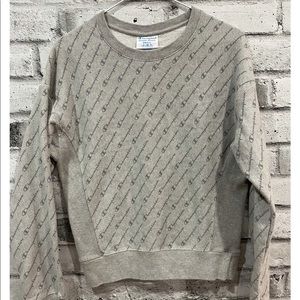Vintage grey Champion crewneck sweater, size S